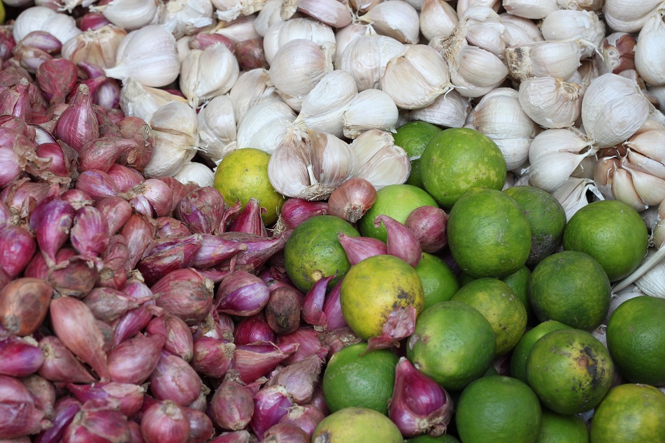 Garlic, Shallot and Lime