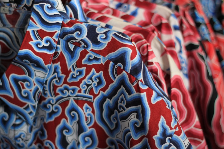 Batik Shirts with Mega Mendung Patterns
