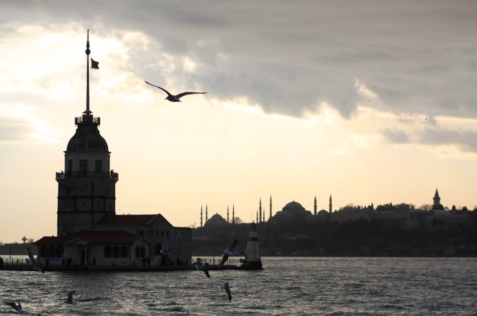 Maiden's Tower Sitting between Asia and Europe