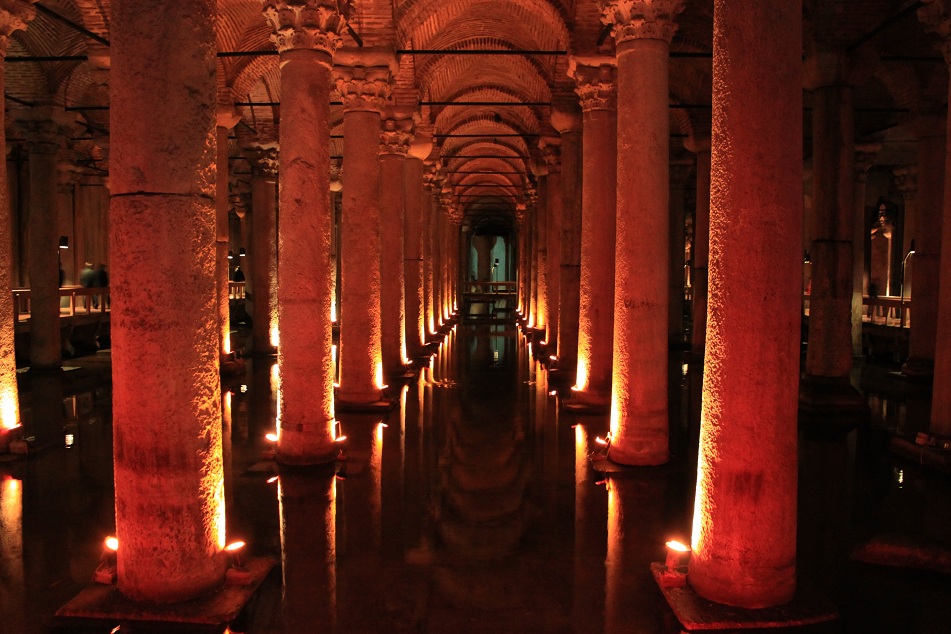 The Columns of Basilica Cistern