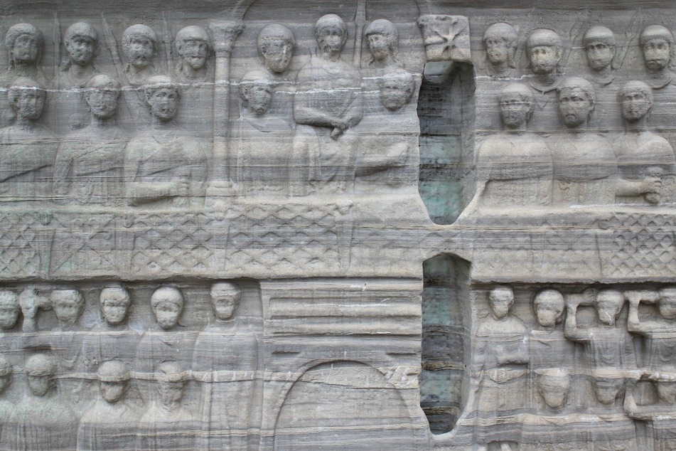 Details of the Pedestal of the Obelisk of Tuthmosis III