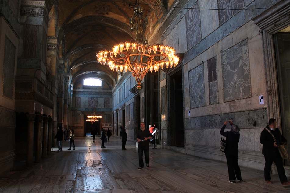 Hagia Sophia, the Inner Narthex