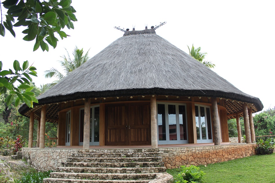 A Modern Building Modeled After East Timorese House