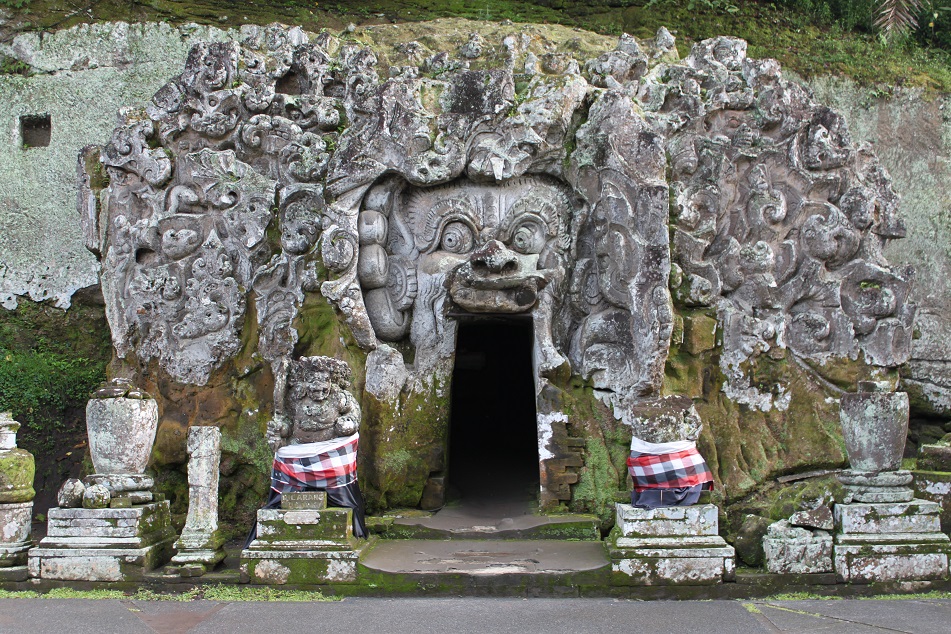 The Entrance to Goa Gajah