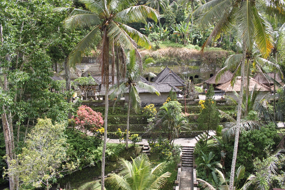 Candi Gunung Kawi Viewed from Above