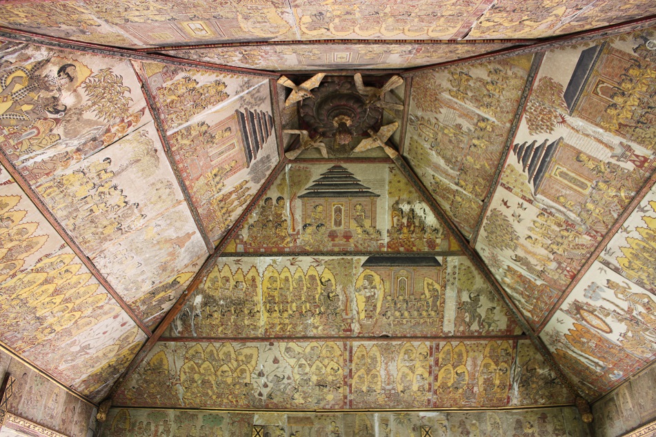 The Painted Ceiling of Kerta Gosa