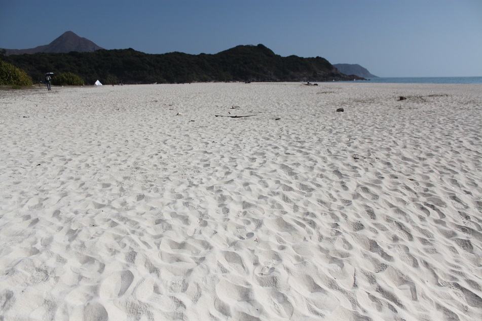 Fine White Sand at Ham Tin Wan
