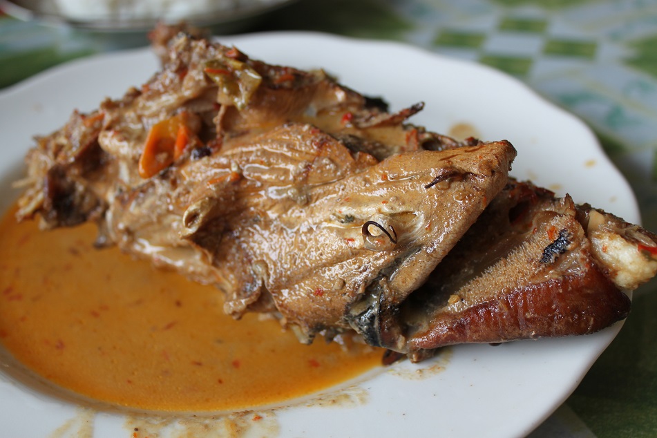 Smoked Ariid Catfish Cooked in Mangut Soup