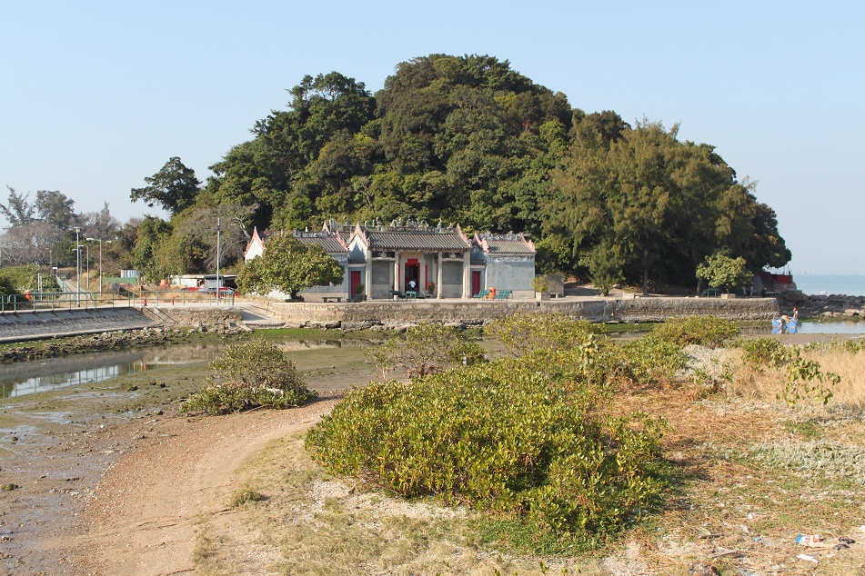 An Old Temple Near the Sea
