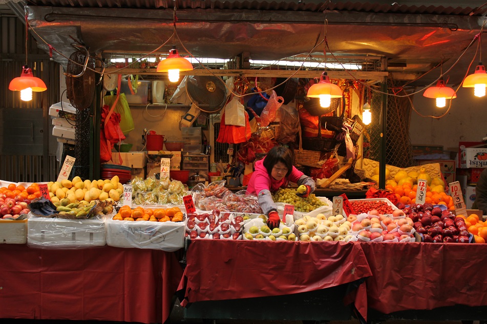 A Fruit Vendor