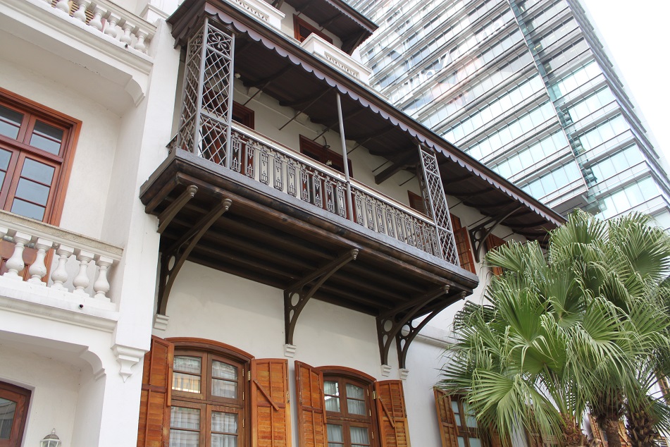 Indian Balcony, A Distinctive Feature of the Old Building