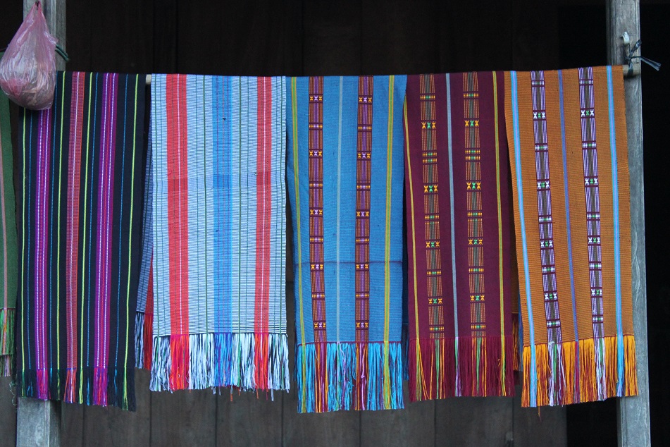 Colorful Woven (Tenun) Cloths