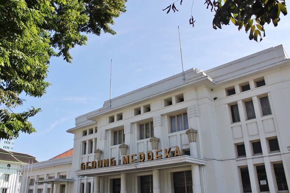 Gedung Merdeka, Formerly the Clubhouse of the Concordia Society