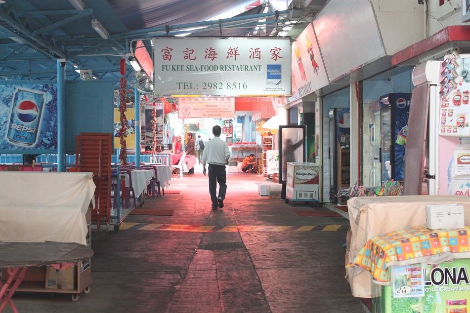 An Alley of Restaurants