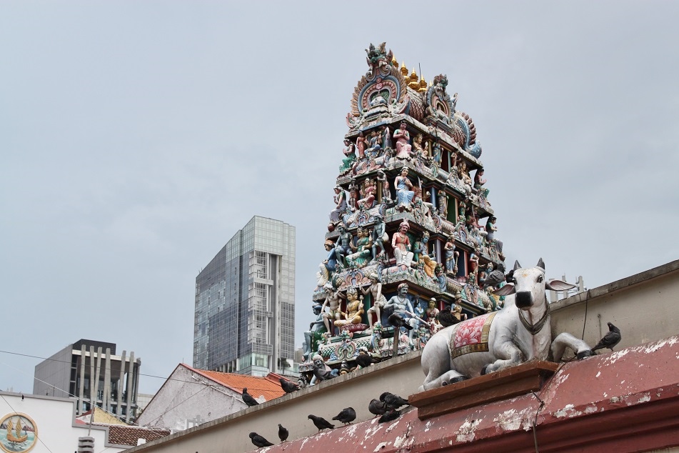 Sri Mariamman Temple, A Tamil Hindu Temple in Chinatown