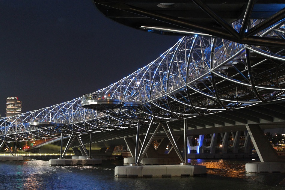 The Photogenic Helix Bridge