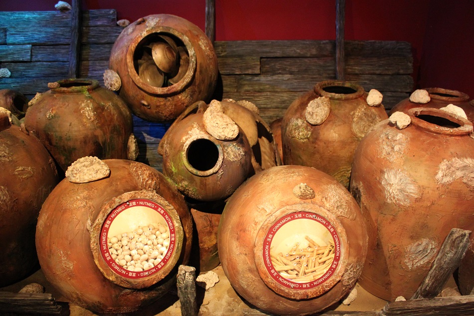 Nutmeg and Cinnamon in Hong Kong Maritime Museum