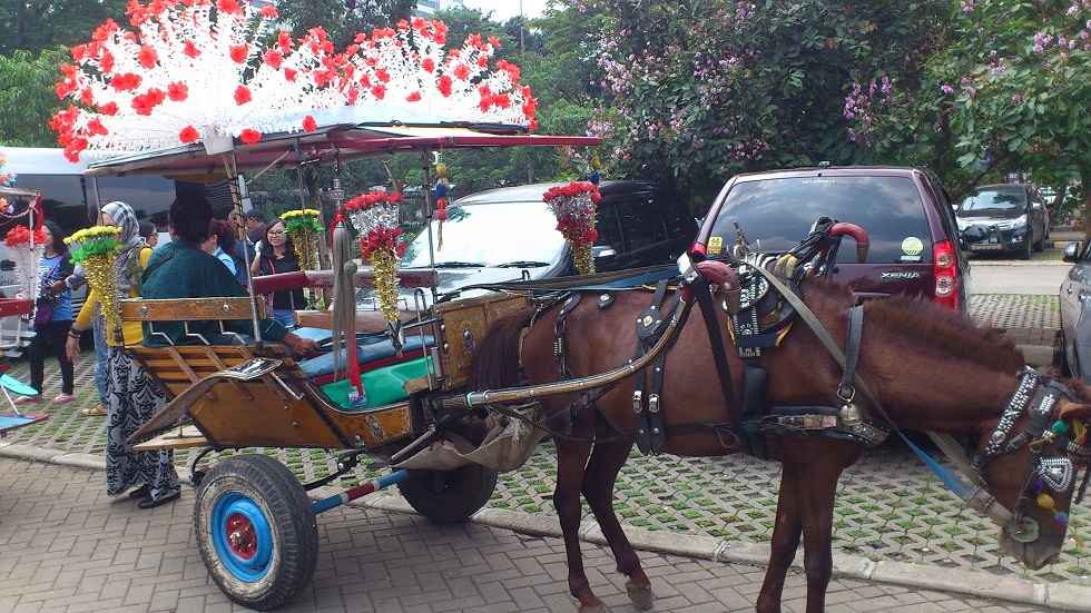Decorated Horse-drawn Carriage