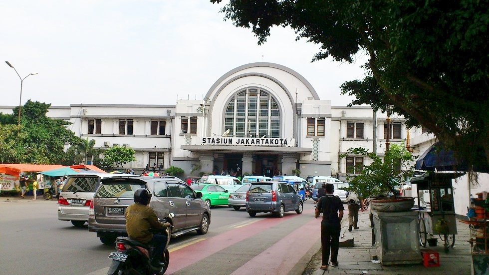 The Art Deco Jakartakota Train Station
