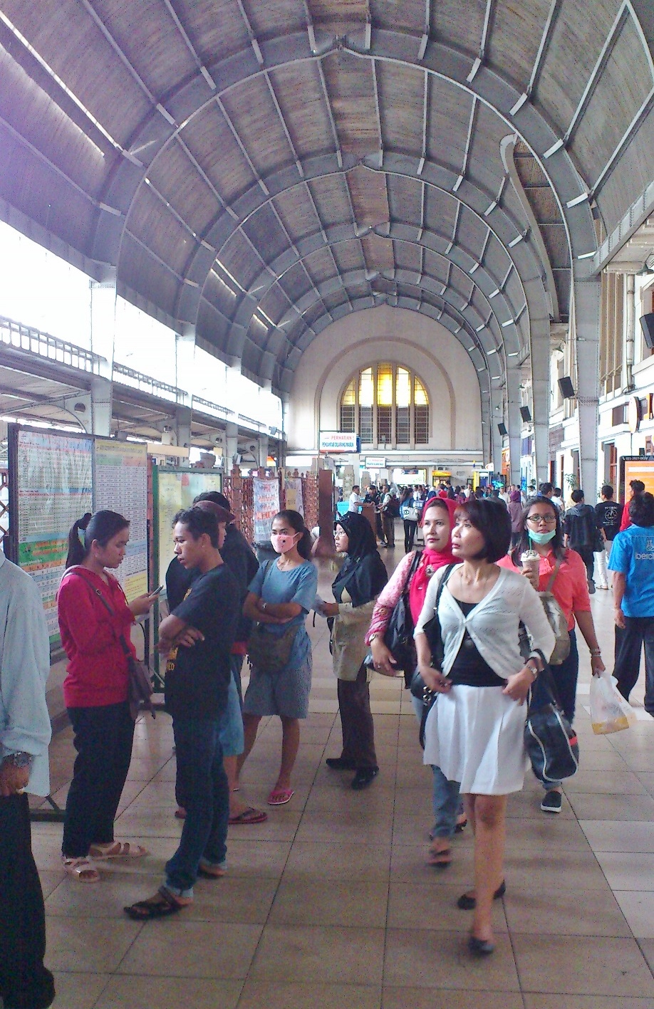 Inside the Station