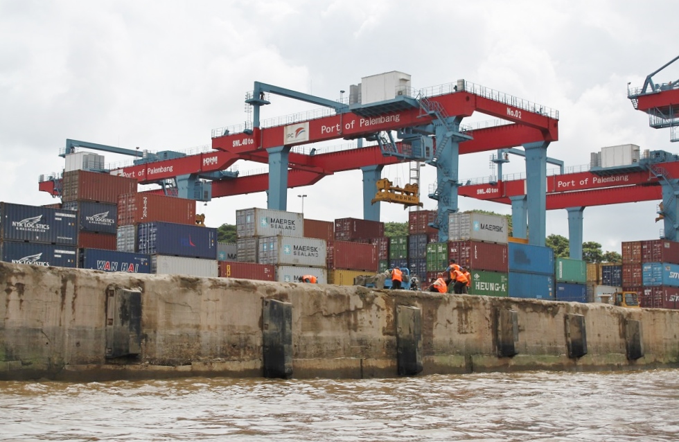 Palembang's Inland Container Port