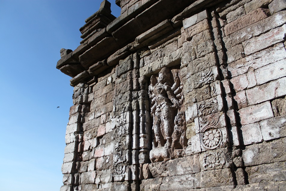 A Relief at Gedong Songo, An 8th Century Hindu Temple Compound Near Semarang