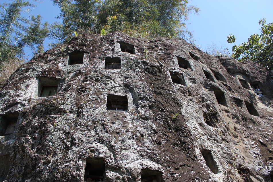 Lemo, A Torajan Stone Burial Cliff