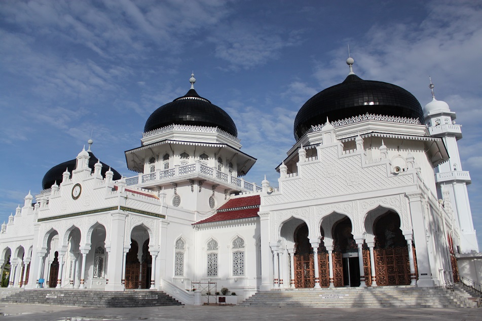 Baiturrahman Grand Mosque in Banda Aceh
