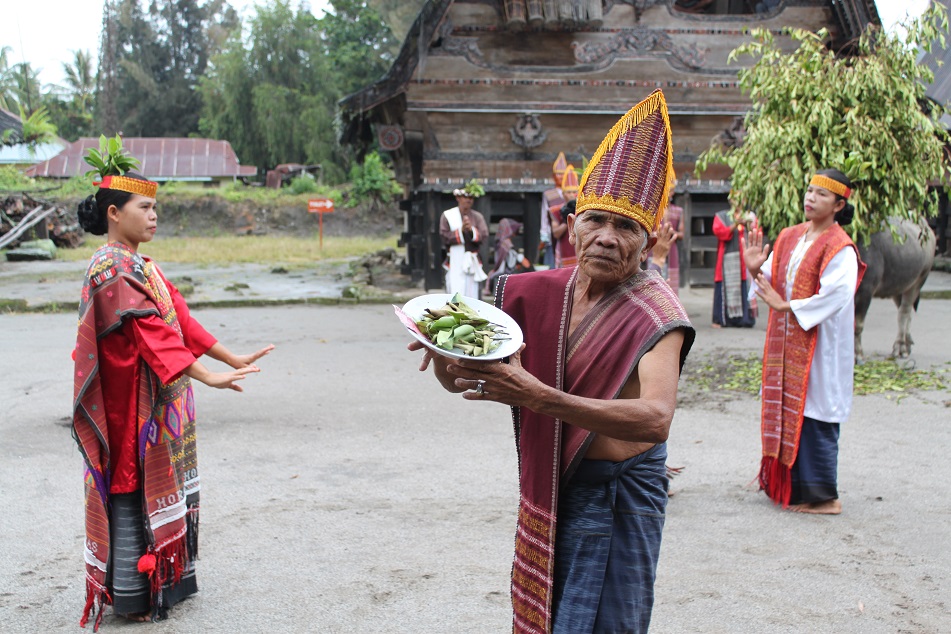 Traditional Dance in the Village of Simanindo