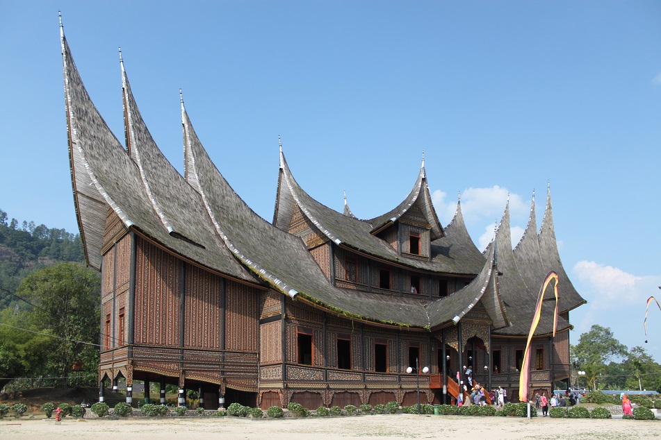 Istano Basa Pagaruyung (Pagaruyung Palace) in Batusangkar