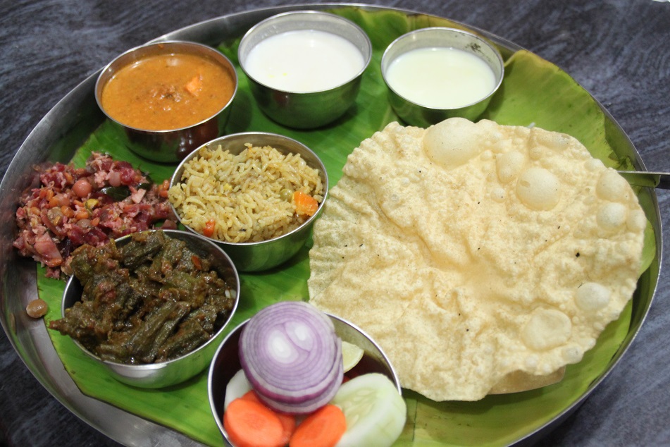 Vegetarian Thali Set, Madurai