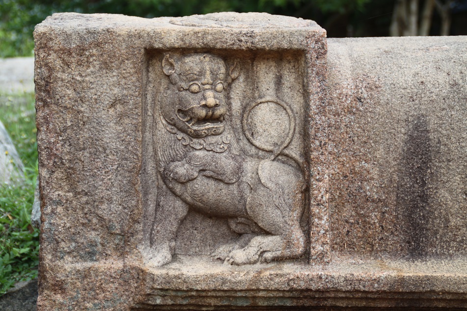 A Lion Figure, Ubiquitous in Sri Lanka