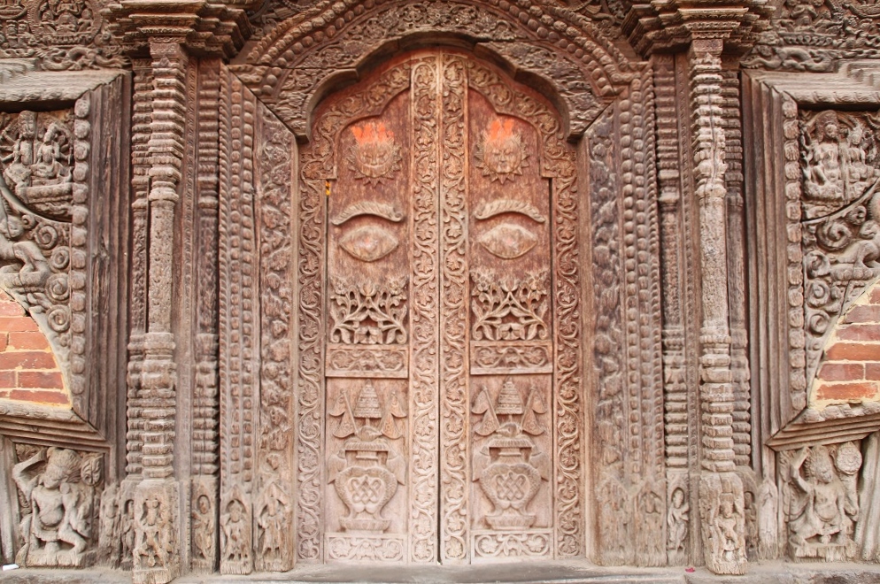 Wooden Doors at the Royal Palace
