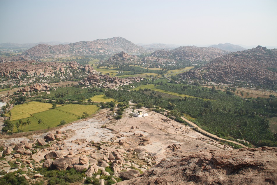 View of the Boulder-Studded Plain from Anjanadri