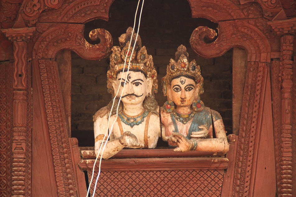 Shiva and Parvati (?)