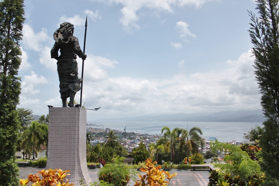Ambon Viewed from Christina Martha Tiahahu Monument