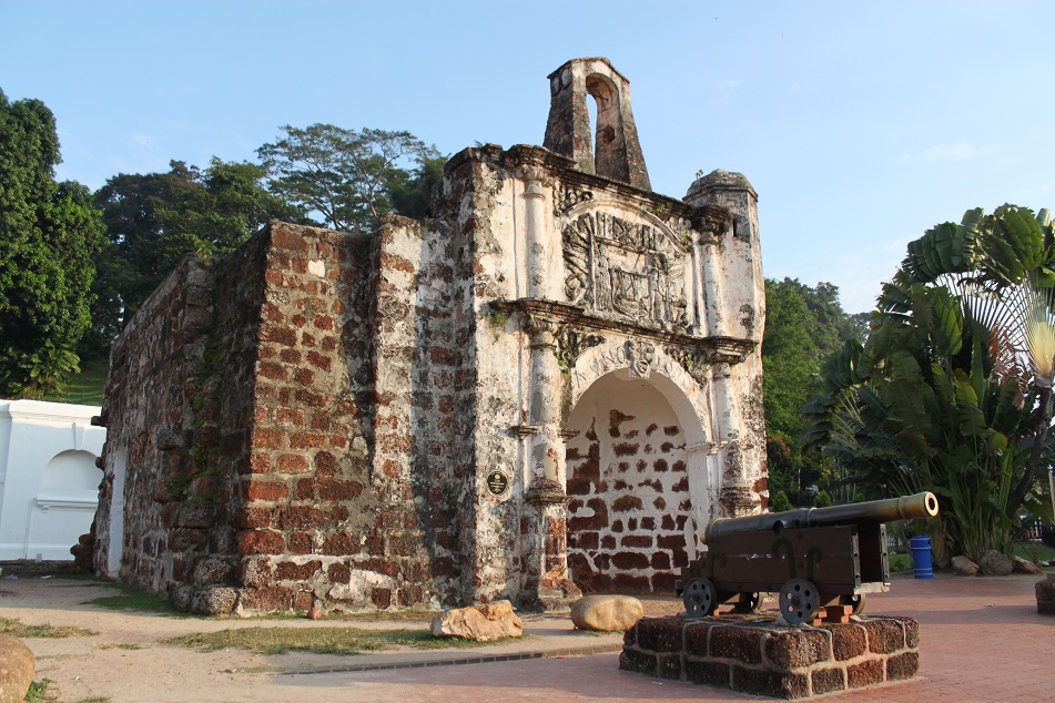Porta de Santiago, the Only Surviving Part of A Famosa