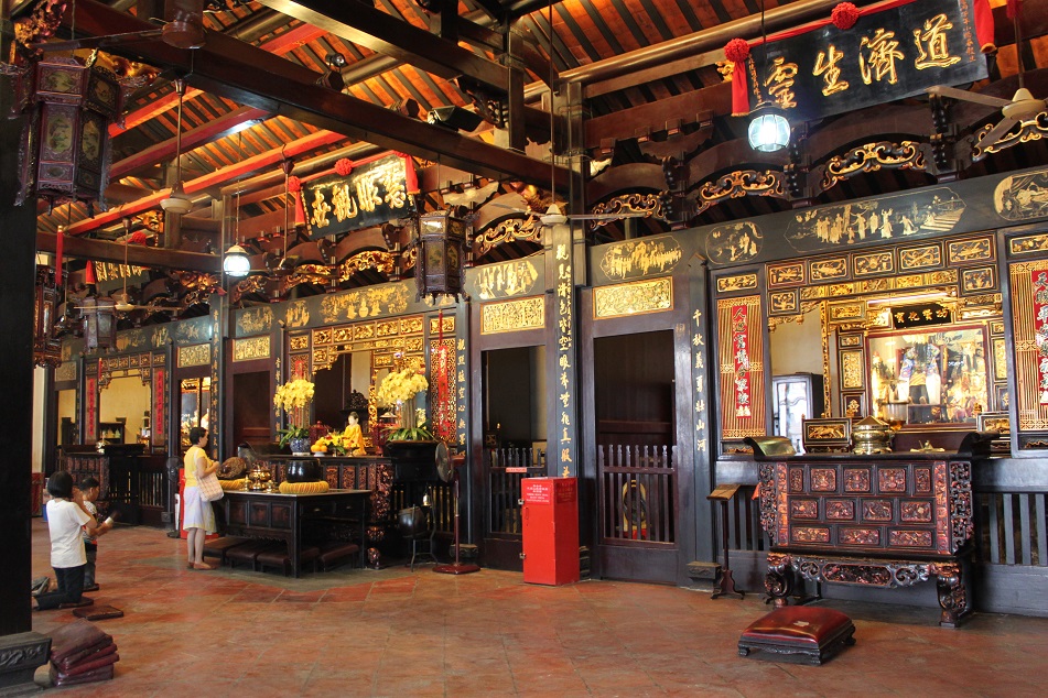 Interior of the Temple