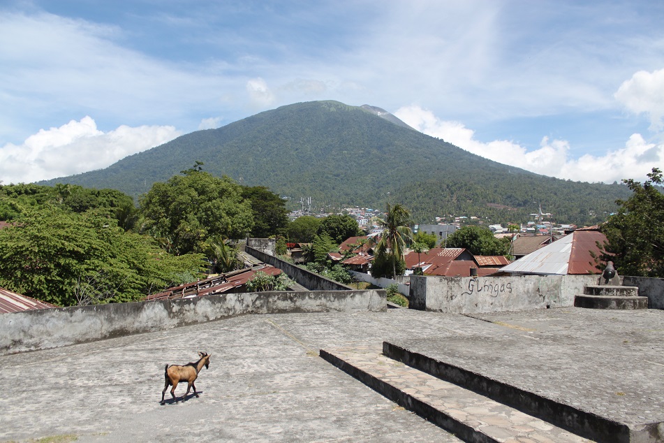 Ternate's Mount Gamalama
