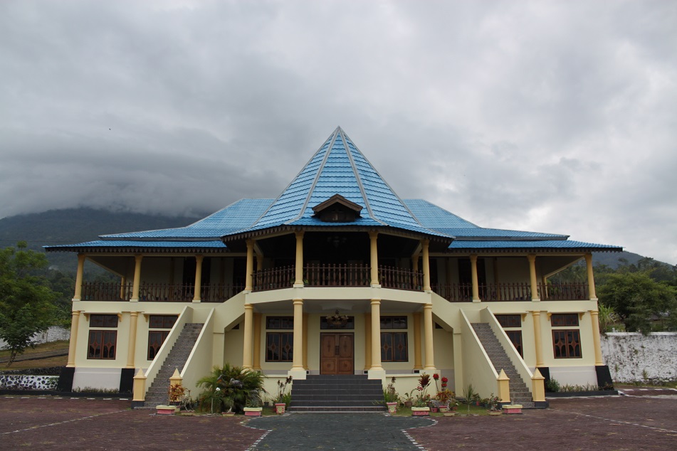 The Royal Palace of Tidore under An Overcast