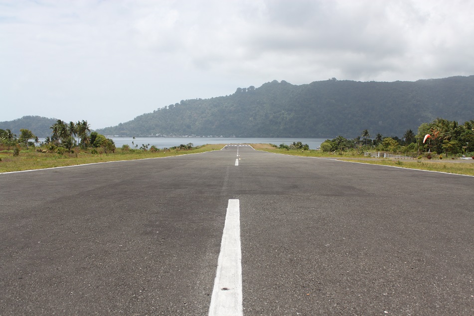 The Sole Airstrip in the Banda Islands