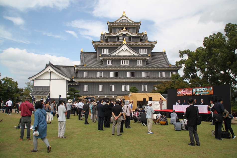The Black Castle of Okayama