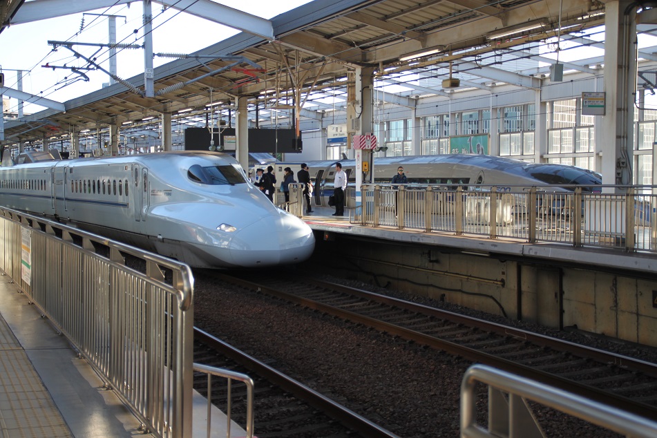Futuristic-Looking Shinkansen Bullet Train