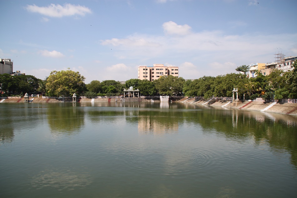 The Small Reservoir behind the Temple